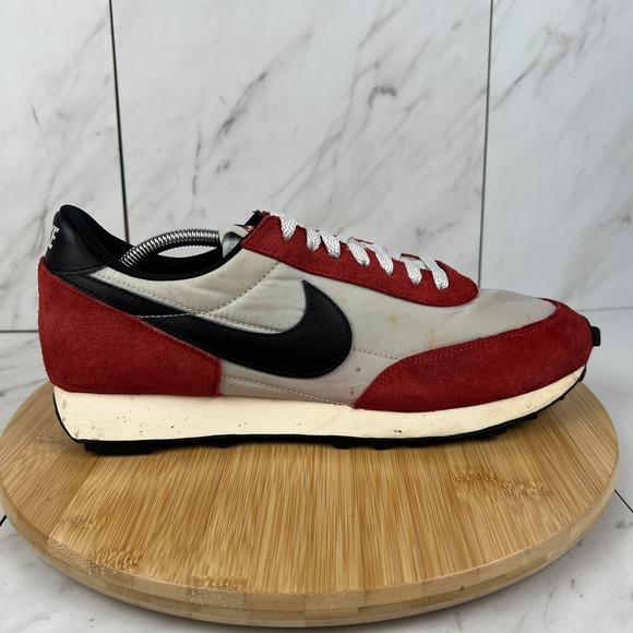 Nike Other - Nike Daybreak Mens Size 12 Pure Platinum Red Black Running Shoes DB4635-001